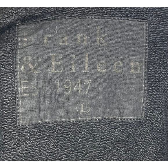 FRANK & EILEEN Sz L Large Navy Blue Belfast Fleece English Peacoat Jacket - Picture 3 of 9